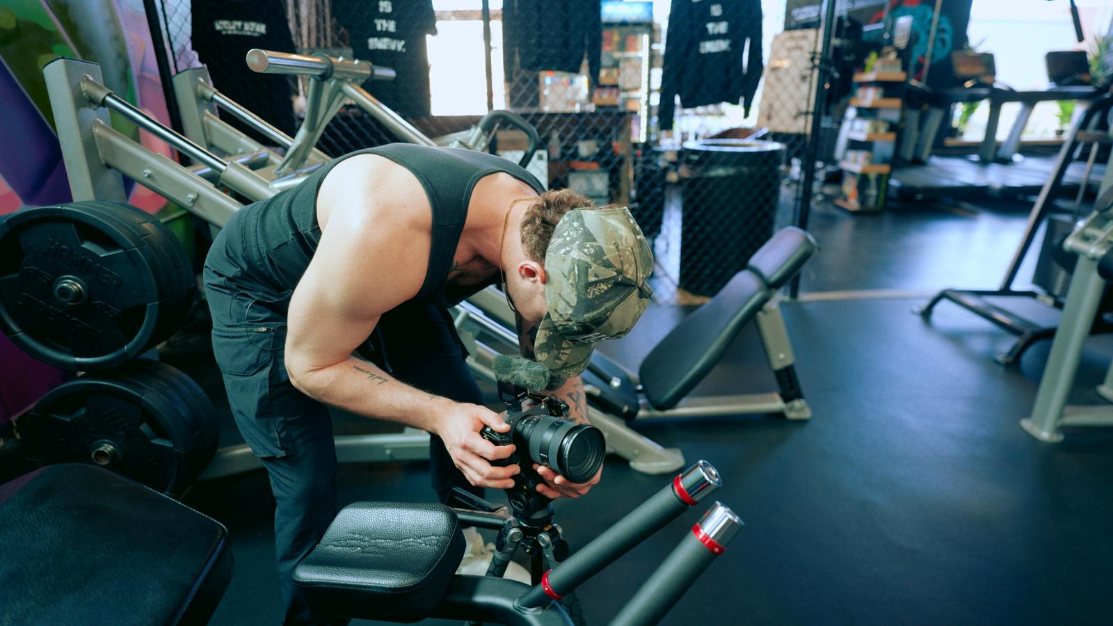 Day two — filming and live edit
